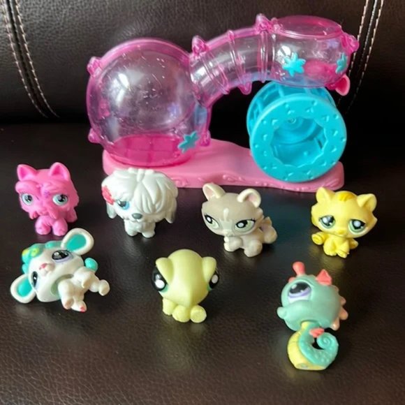 Littlest Pet Shop Toys Hasbro Littlest Pet Shop Hamster Wheel Cats